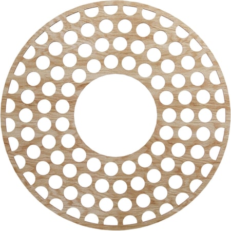 Ekena Millwork Fink Wood Fretwork Pierced Ceiling Medallion, Red Oak, 24"OD x 8 3/4"ID x 1/4"T CMWP24X24X0250FFRO